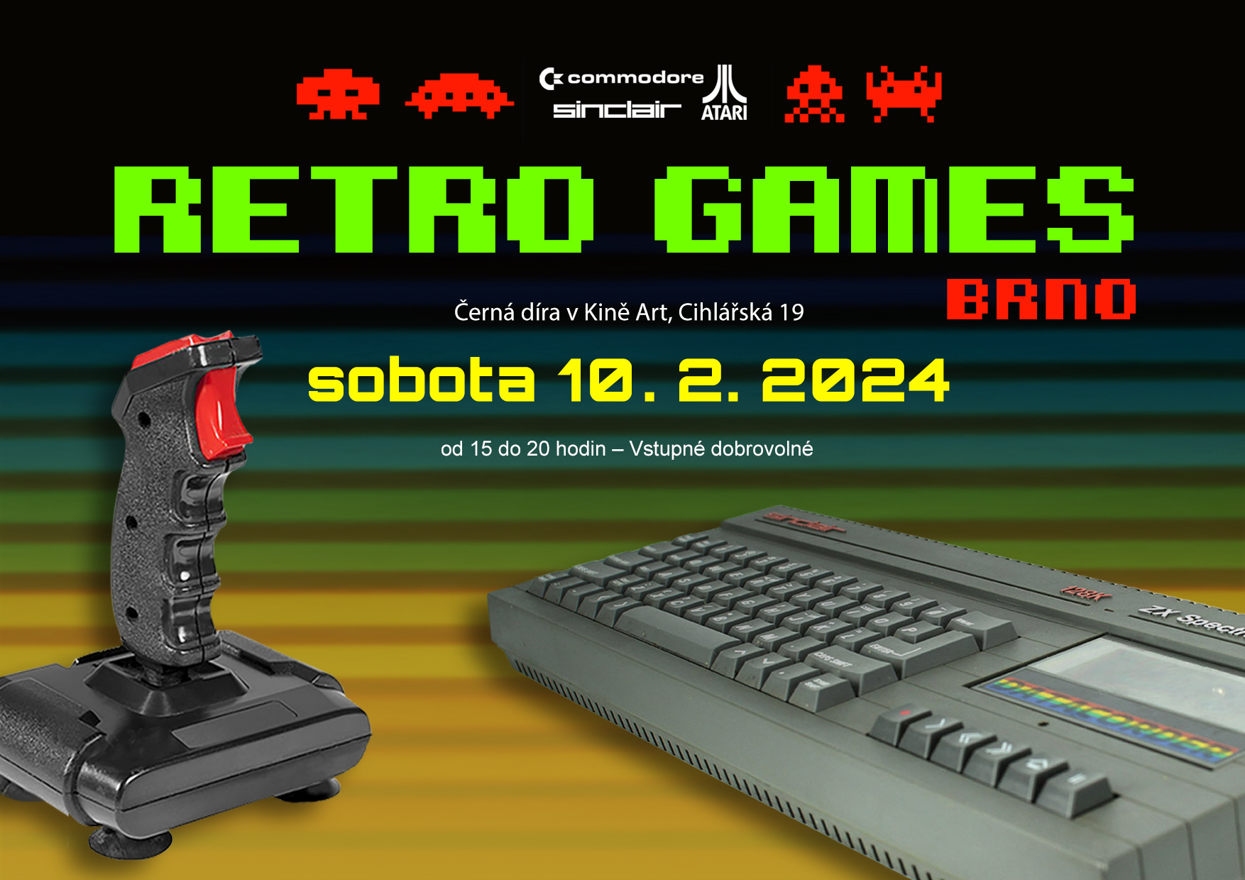 Retro Games Brno 10. 2. 2024