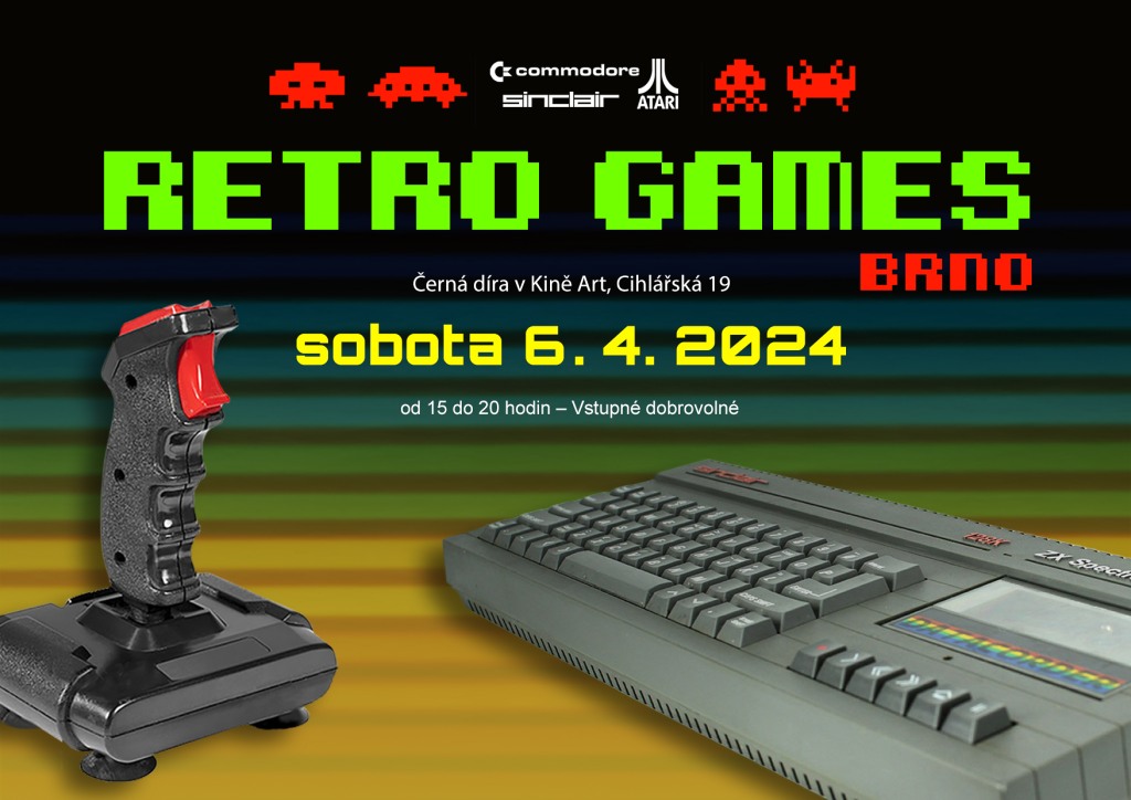 Retro Games Brno 6. 4. 2024