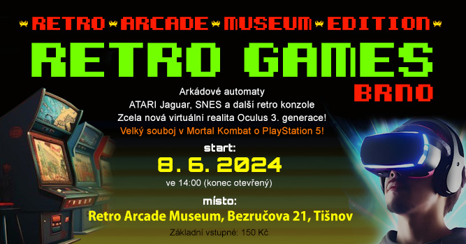 Retro Games Brno 8. 6. 2024