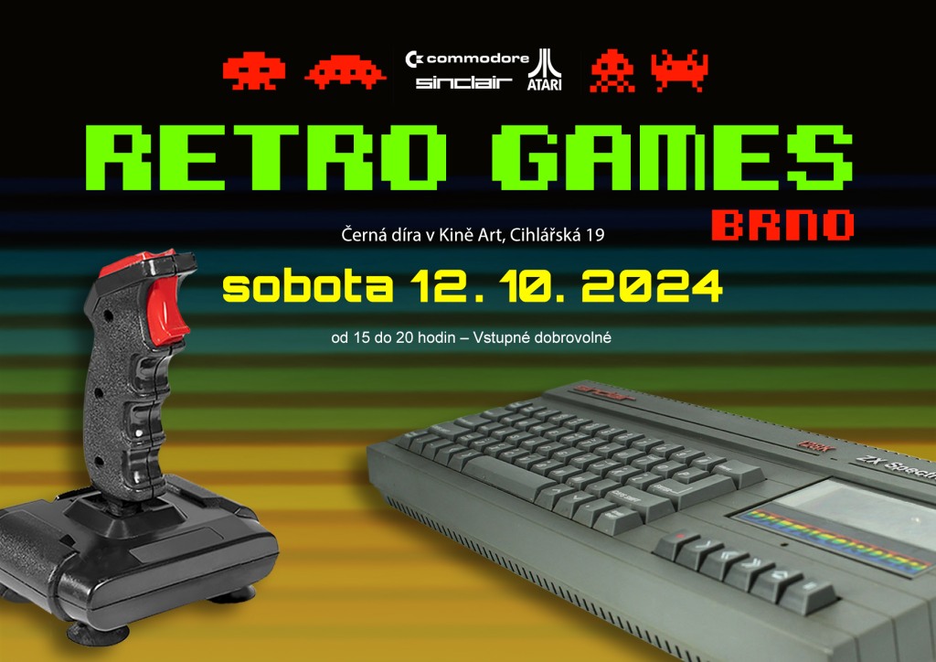 Retro Games Brno 12. 10. 2024