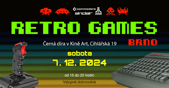 Retro Games Brno 7. 12. 2024